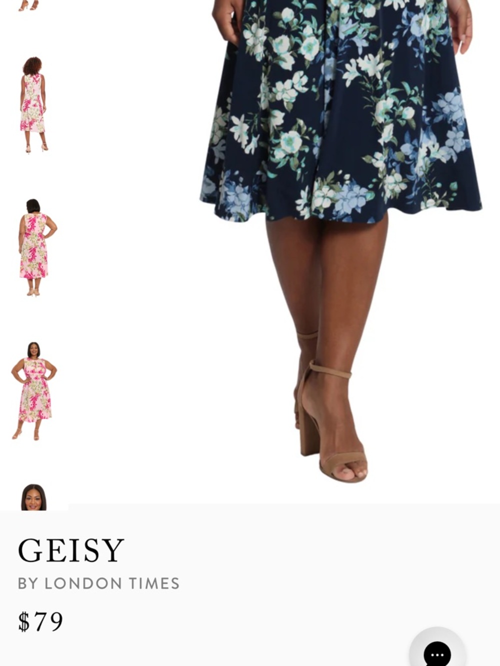 London times floral dress - Picture 9 of 10